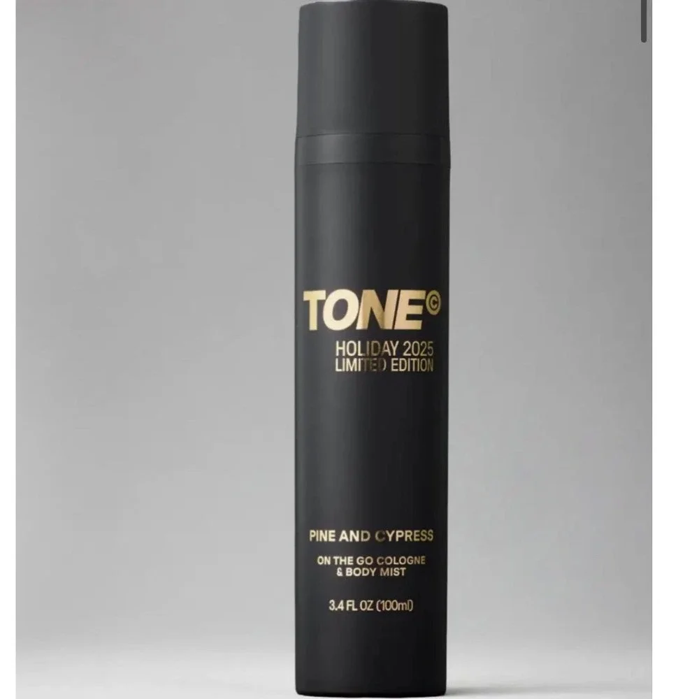 Tone Holiday 2025 Limited Edition Pine and Cypress Cologne Body Mist 3.4oz 100ml
